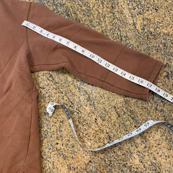 Chocolate brown sweatshirt Size large petite. - Picture 8 of 9